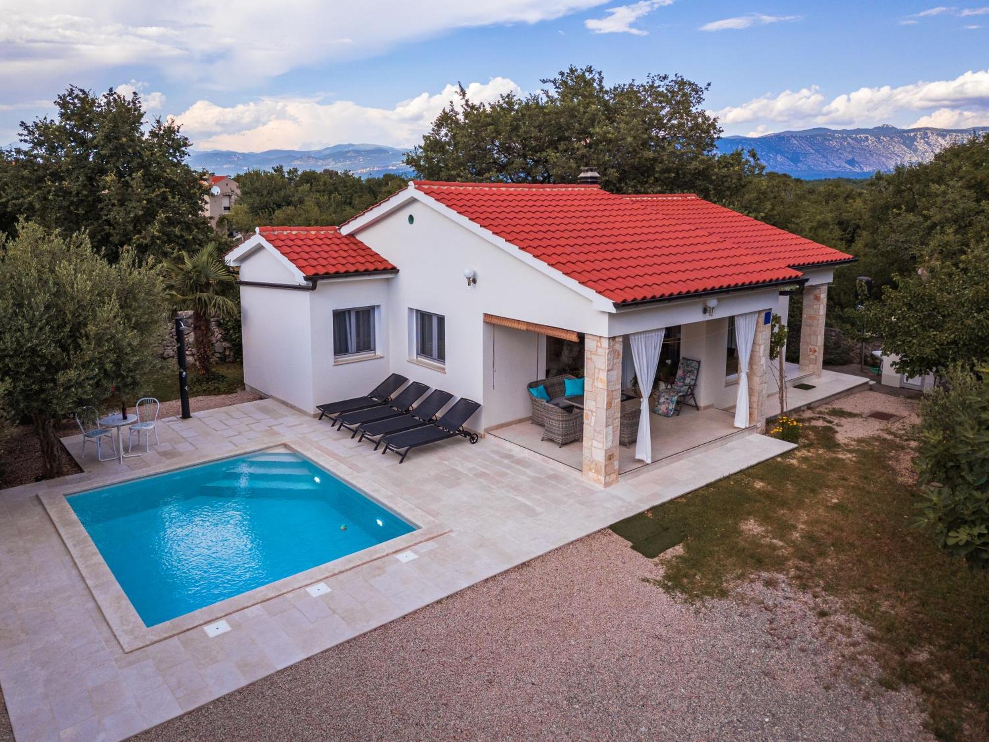 Villa Nevera Omišalj Esterno foto